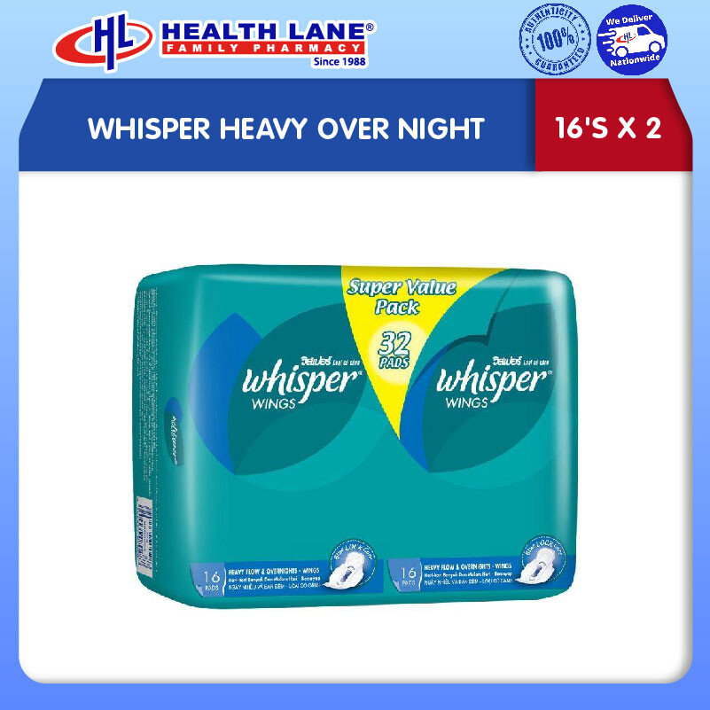 WHISPER HEAVY OVER NIGHT (16'Sx2)